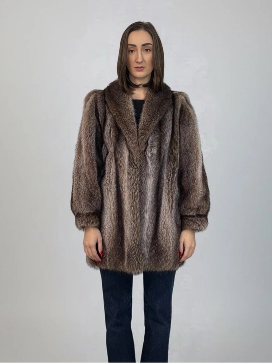 Jackets & Blazers - Luxurious Vintage Natural Raccoon Jacket